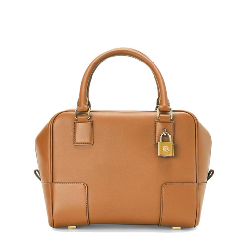 LOEWE/羅意威 21新款A(yù)mazona 19系列 女士沙漠色納帕小牛皮方形斜挎手提單肩包0010623692