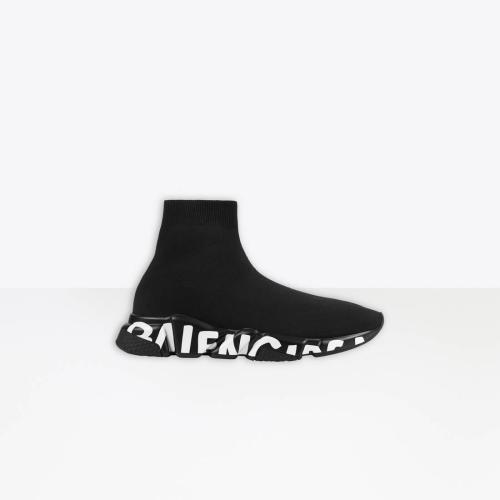  BALENCIAGA巴黎世家 22年秋冬 男士 休閑運(yùn)動鞋 SPEED GRAFFITI SNEAKER 645334W2DB71006 預(yù)定商品1-3周發(fā)貨