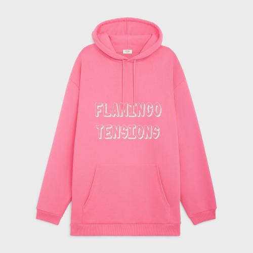  CELINE賽琳思琳 22年秋冬 男士 衛(wèi)衣 藝術(shù)家印花棉質(zhì)抓絨連帽衫 2Y627670Q.25FE