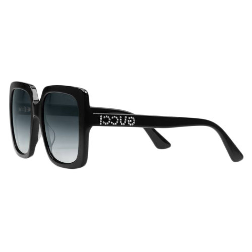 GUCCI/古馳 女士矩形黑色醋酸纖維太陽鏡?541362J07401011