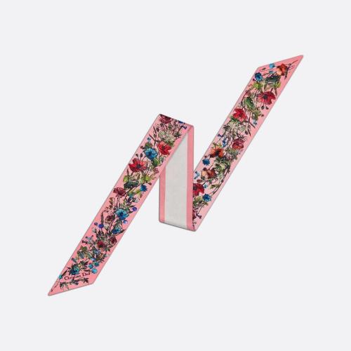  DIOR迪奧 22年秋冬 女士 絲巾 D-Millefiori Mitzah 絲巾 15MIF106I611_C428 預(yù)定商品1-3周發(fā)貨