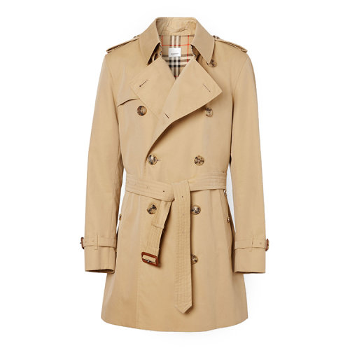 BURBERRY/博柏利溫布爾頓版型 - 短款 Trench 風(fēng)衣男士風(fēng)衣80152361