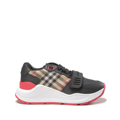 BURBERRY/博柏利 【22秋冬新款】 女款系帶休閑運動鞋Vintage格紋 80381841