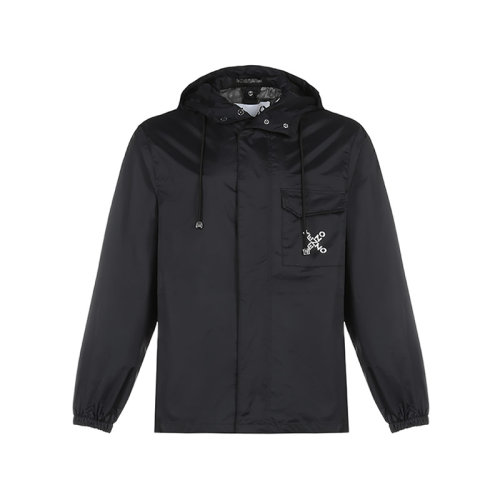KENZO/高田賢三  男士夾克 男士錦綸連帽防風(fēng)外套上衣 5BL560 1NJ