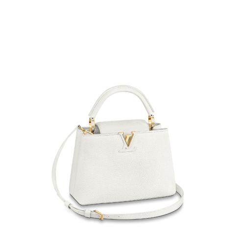  LV路易威登 22年秋冬 女士 單肩包 CAPUCINES BB 手袋 M55832 預(yù)定商品2-6周發(fā)貨