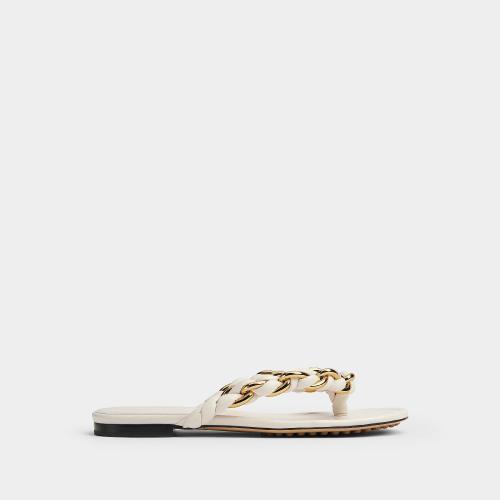  BV葆蝶家 22年秋冬 女士 平底涼鞋 dot 708883V0V502916