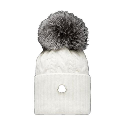  MONCLER蒙可蒙克萊 22年秋冬 女士 帽子 Beanie With Pom Pom H20939Z70301A9328002
