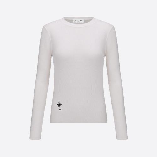  DIOR迪奧 22年秋冬 女士 針織衫 修身剪裁針織衫 314S80AM125_X0200