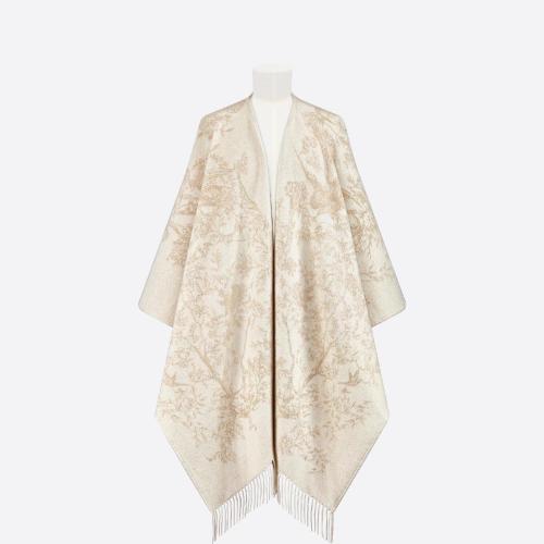  DIOR迪奧 22年秋冬 女士 斗篷 Dior 印花披風(fēng) 31JHA370L011_CO90