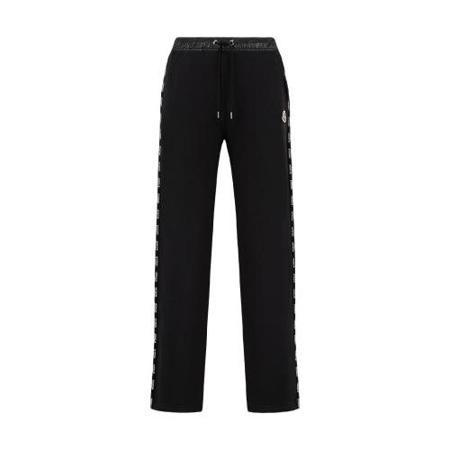  MONCLER蒙可蒙克萊 22年秋冬 女士 休閑褲 Logo Trim Trackpants H20938H00017809KX999
