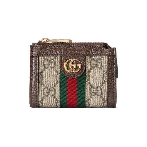 GUCCI古馳 22年秋冬 女士 Ophidia系列配鑰匙扣零錢包 699530 96IWG 8745