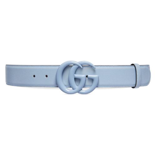  GUCCI古馳 22年秋冬 女士 雙G帶扣寬版腰帶 400593 18YXV 4928