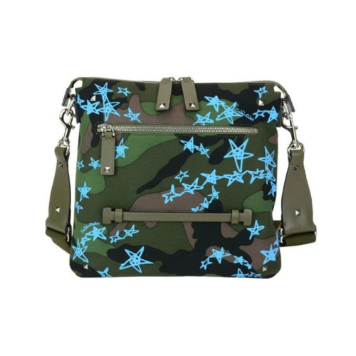 Valentino/華倫天奴 男士 軍綠色單肩包斜挎包 PY2B0579XTB 0G9 HJH0015X