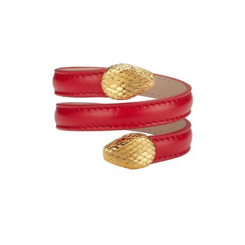  BVLGARI寶格麗 22年秋冬 女士 手鏈 SERPENTI FOREVER BRACELET EN CUIR 291523291522 291523