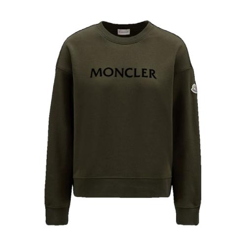  MONCLER蒙可蒙克萊 22年秋冬 女士 衛(wèi)衣 Logo Sweatshirt H20938G00021809LC833