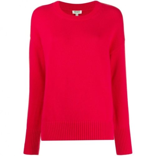 KENZO/高田賢三 女士黑色棉質(zhì)針織衫/毛衣 F962TO496814-99