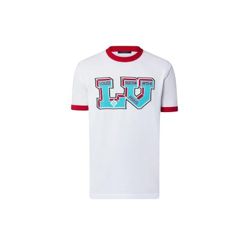  LV路易威登 22年秋冬 男士 短袖T恤 LV 標(biāo)識針織 T 恤 1AAGLS 1AAGLT 1AAGLP 1AAGLN 1AAGLQ 1A