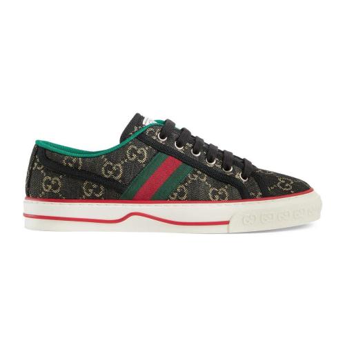  GUCCI古馳 22年秋冬 女士 Gucci Tennis 1977系列女士運(yùn)動鞋 606110 UN320 1291