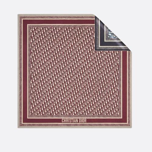  DIOR迪奧 女士 絲巾 Diortwin 方巾 15DOB090I600_C341 預(yù)定商品1-3周發(fā)貨