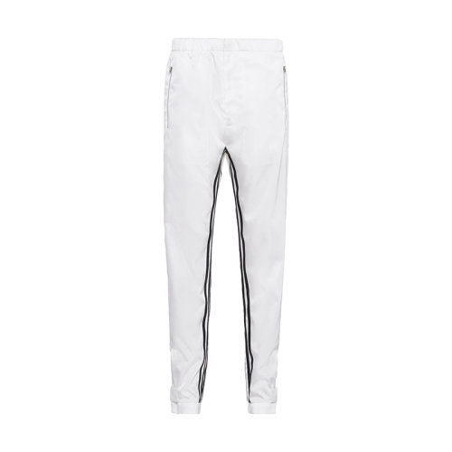 PRADA/普拉達(dá) 22年早春新款 ADIDAS聯(lián)名系列 男女同款白色再生尼龍運(yùn)動(dòng)褲SPH155_1WQ8_F0AA1_S_212