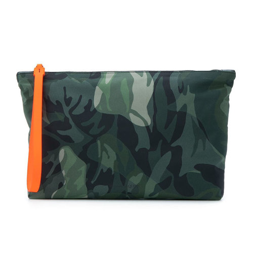 Alexander McQueen/亞歷山大麥昆 男女同款 迷彩色尼龍時尚手拿包 5508139245N3285