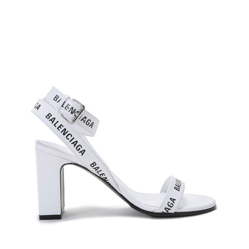Balenciaga/巴黎世家 2021款 女士皮革高跟涼鞋 630041 WBAE1