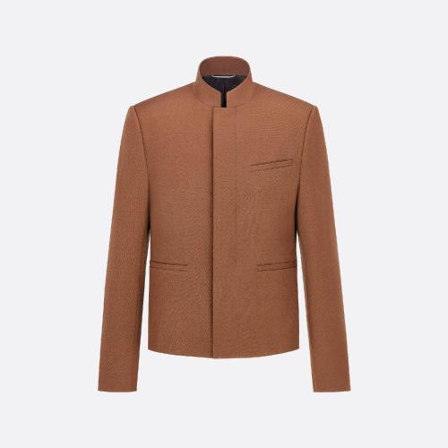  DIOR迪奧 22年春夏 男士 夾克 立領(lǐng)單西 283C251A4739_C132