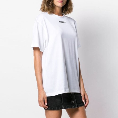  BURBERRY/博柏利 女士白色棉質(zhì)短袖T恤 8016890 PLFSX