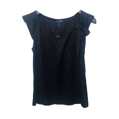 Emporio Armani/安普里奧阿瑪尼 黑色女士無袖背心