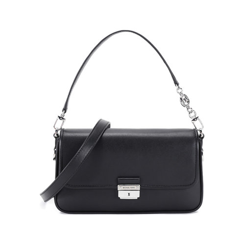 【高圓圓同款兒同款】Michael Kors/邁克·科爾斯  MK女包小號BRADSHAW系列皮質(zhì)手提單肩斜挎包 30S1S2BL1L