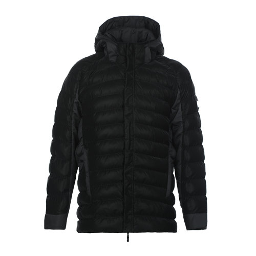 HUGO BOSS/雨果博斯21新品logo徽標(biāo)連帽寬松男士棉服外套JVANTA5045497