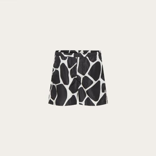  VALENTINO華倫天奴 22年秋冬 男士 短褲 MAILLOT DE BAIN EN NYLON a IMPRIMé GIRAFFA RE-EDI
