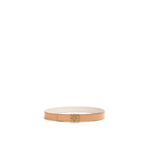  LOEWE羅意威 22年秋冬 女士 腰帶 Anagram belt in smooth calfskin E619Z26X03-2965