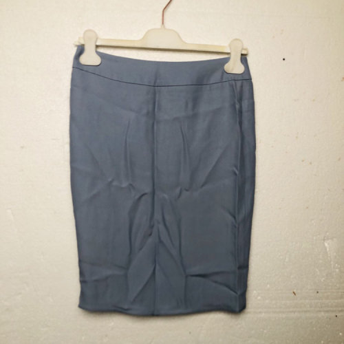 ARMANI COLLEZIONI/阿瑪尼卡爾茲 女士藍(lán)色半身裙 RMN01T RM001 708（瑕疵折扣）