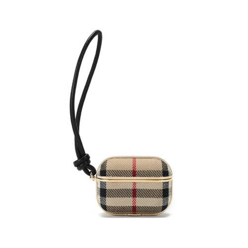 BURBERRY/博柏利  男女通用款織物/配皮AirPods Pro保護套耳機收納盒/掛飾 80388451