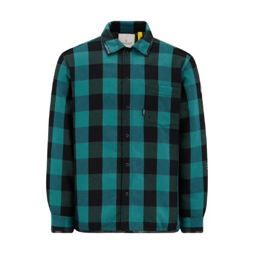  MONCLER蒙可蒙克萊 22年秋冬 男士 長袖襯衫 Simmon Down Shacket H209U1A00009M2316F89