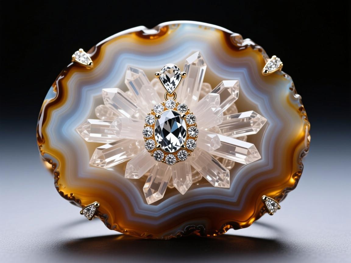 瑪瑙里面都是水晶嗎？為什么？