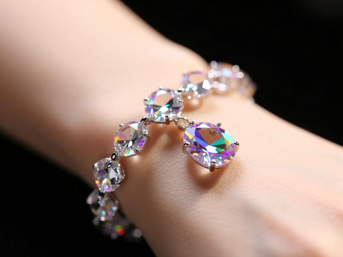 水晶手鏈為什么會(huì)戴上爆彩？