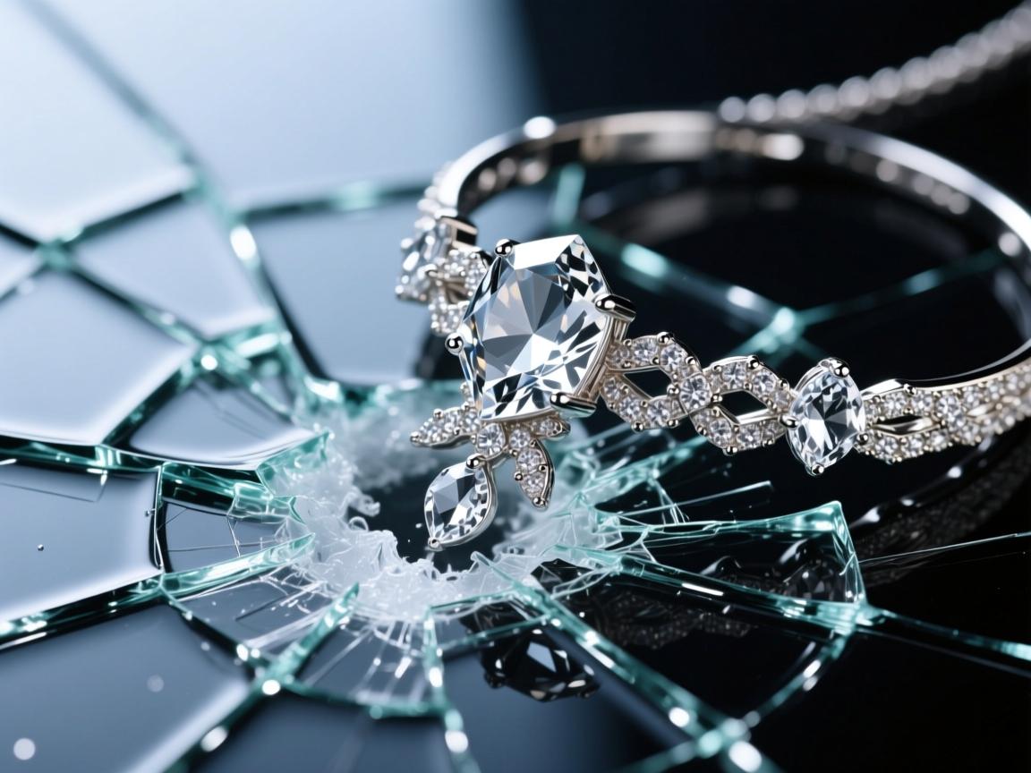 為什么水晶碰下就有冰裂？