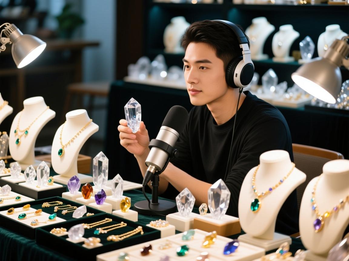 為什么主播賣水晶呢？探究主播賣水晶的背后原因