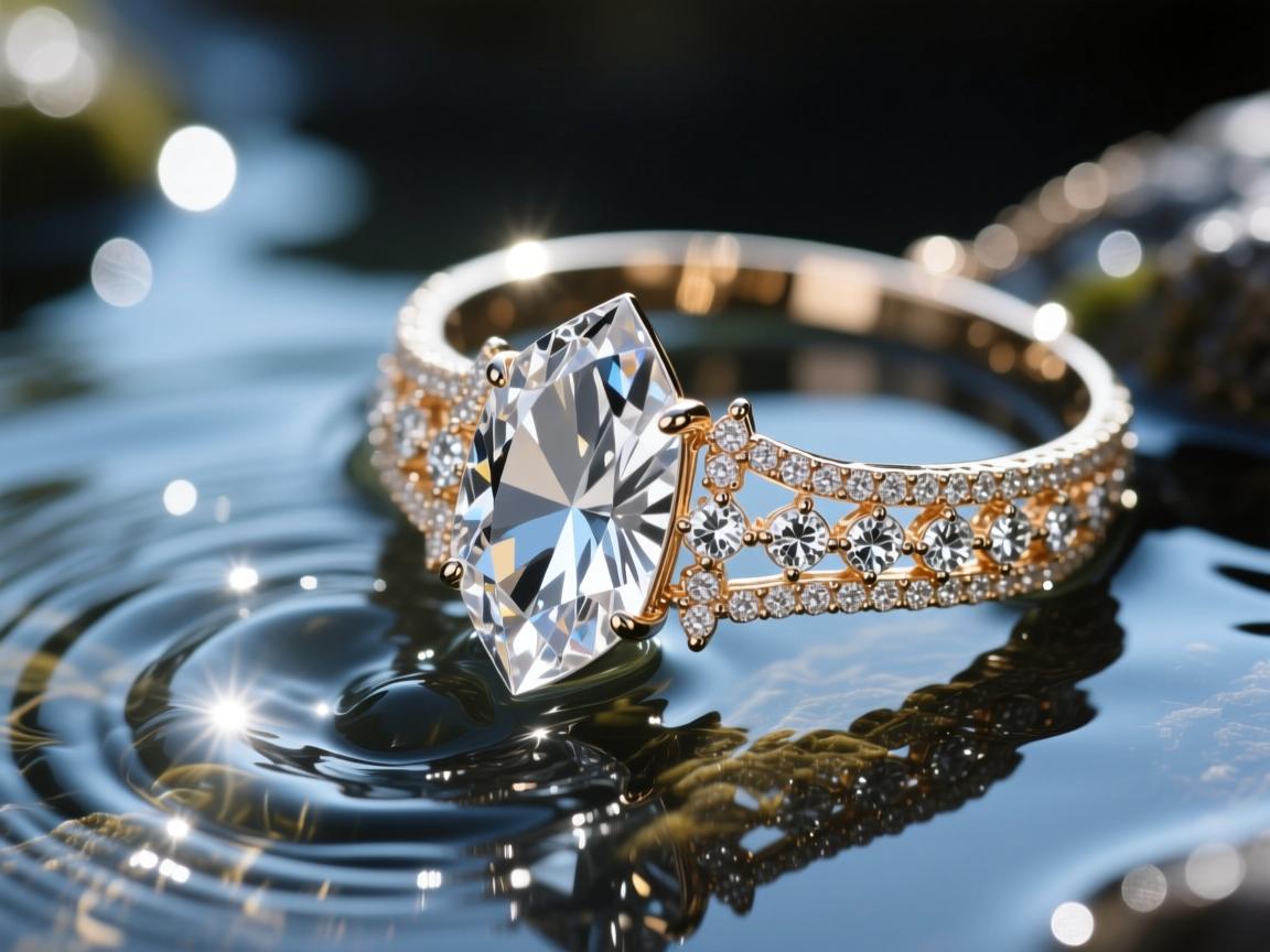 水晶為什么遇到泉水會亮