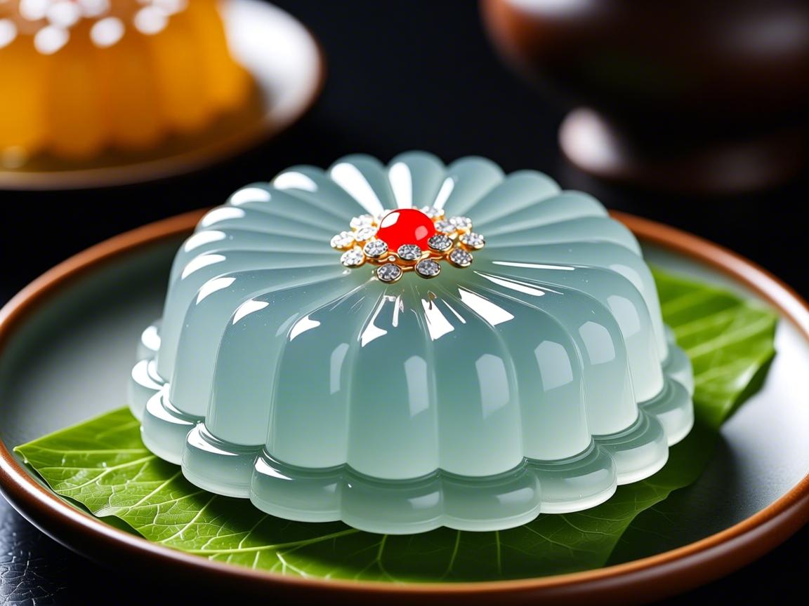 水晶糕為什么是透明的？探究透明水晶糕的制作原理
