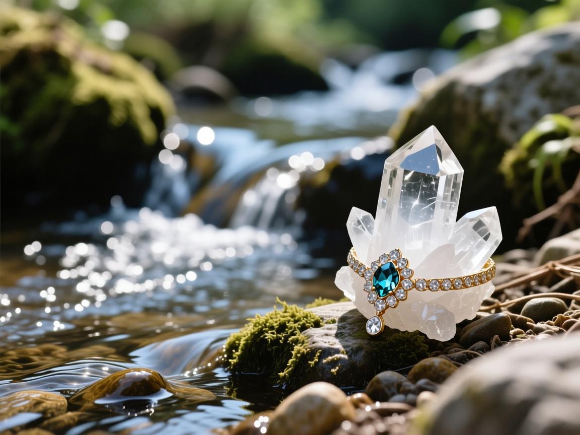 小溪旁邊有水晶嗎？水晶在小溪旁邊存在的原因是什么？