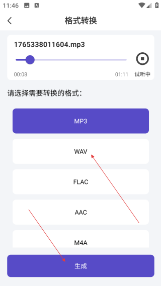 音頻格式轉(zhuǎn)換
