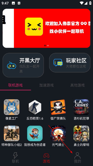 像素聯(lián)機(jī)平臺(tái)