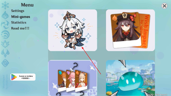 wish impact抽卡模擬