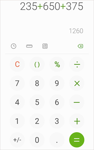 三星計(jì)算器