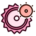 齒輪輔助粉色版
