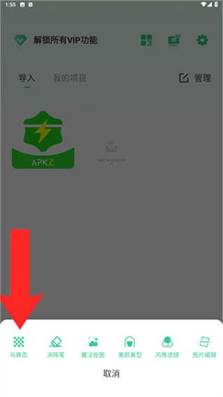 馬賽克去除工具